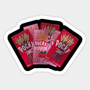 The Japanese Pocky sticks Sticker